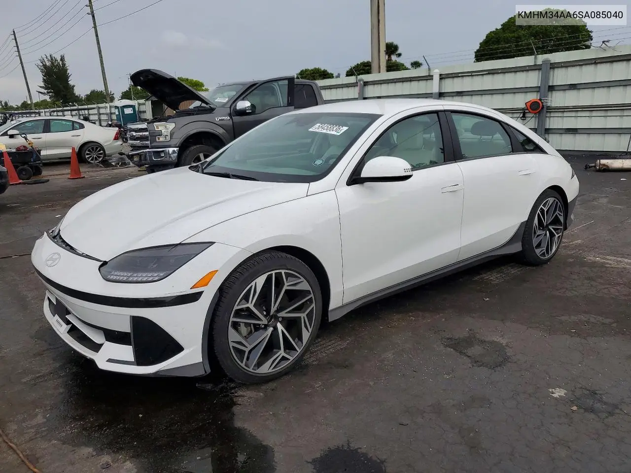 2025 Hyundai Ioniq 6 Sel VIN: KMHM34AA6SA085040 Lot: 58458836