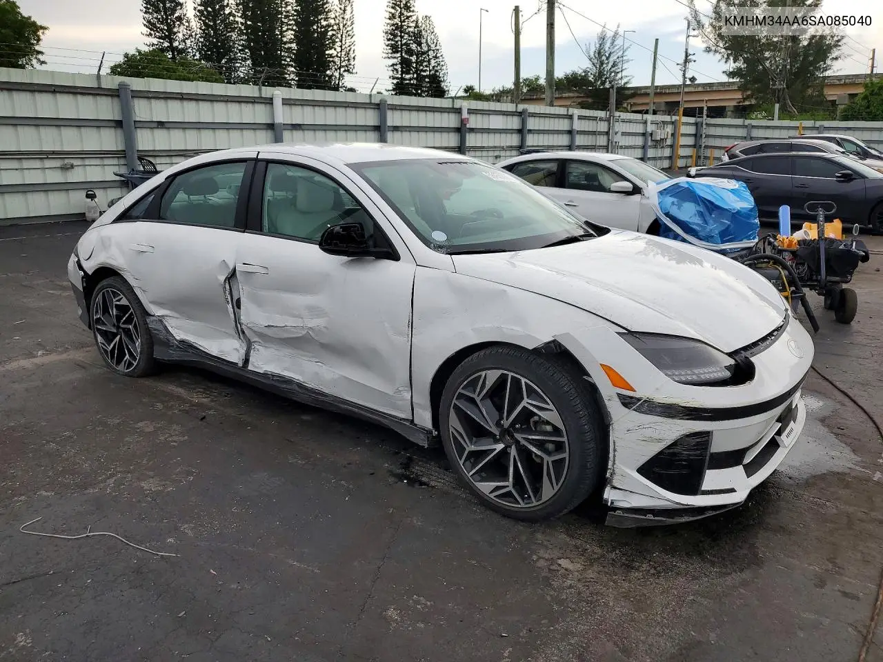 2025 Hyundai Ioniq 6 Sel VIN: KMHM34AA6SA085040 Lot: 58458836