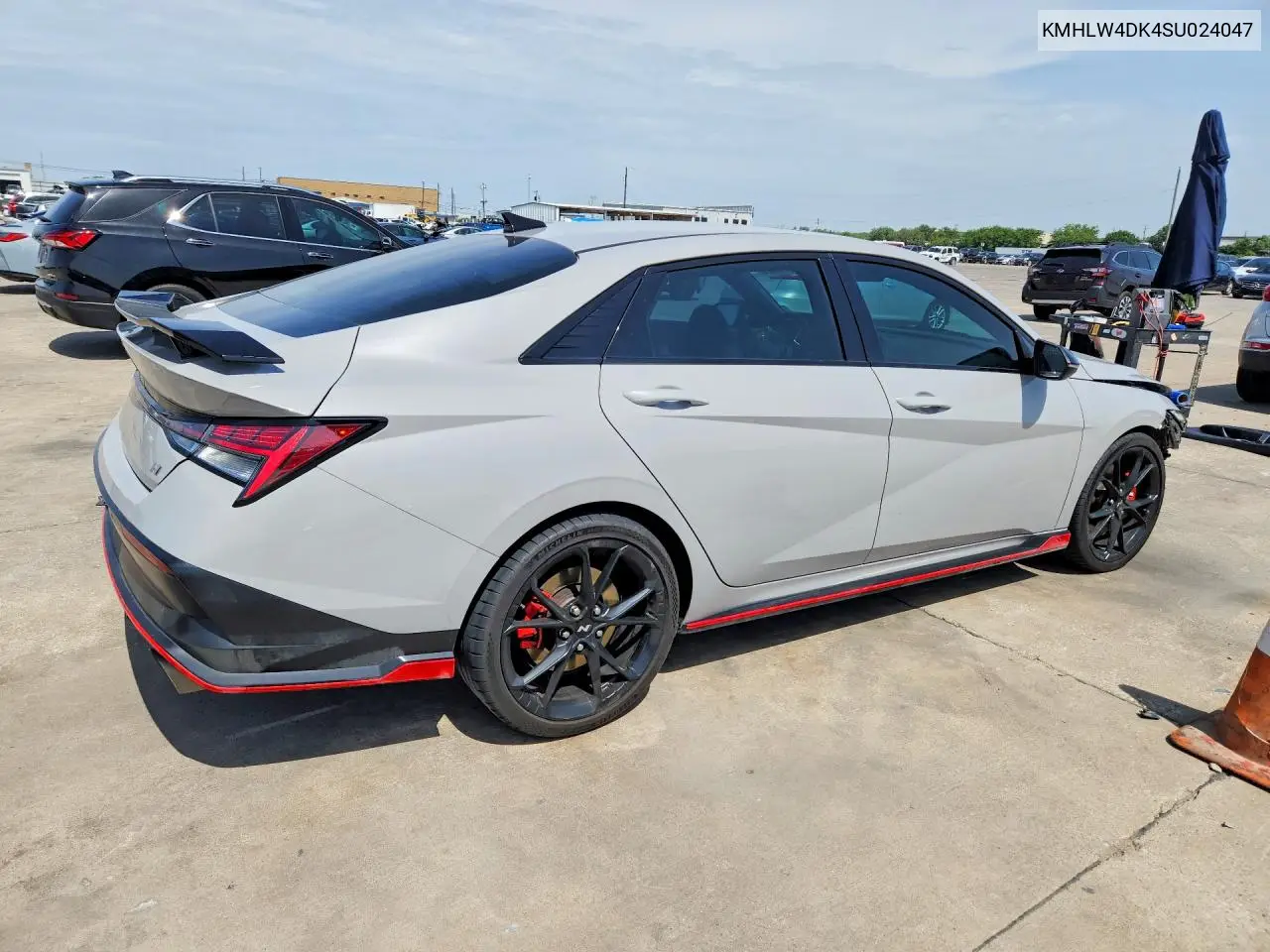 2025 Hyundai Elantra N Base VIN: KMHLW4DK4SU024047 Lot: 58713666
