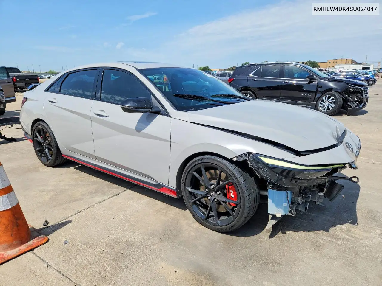 2025 Hyundai Elantra N Base VIN: KMHLW4DK4SU024047 Lot: 58713666
