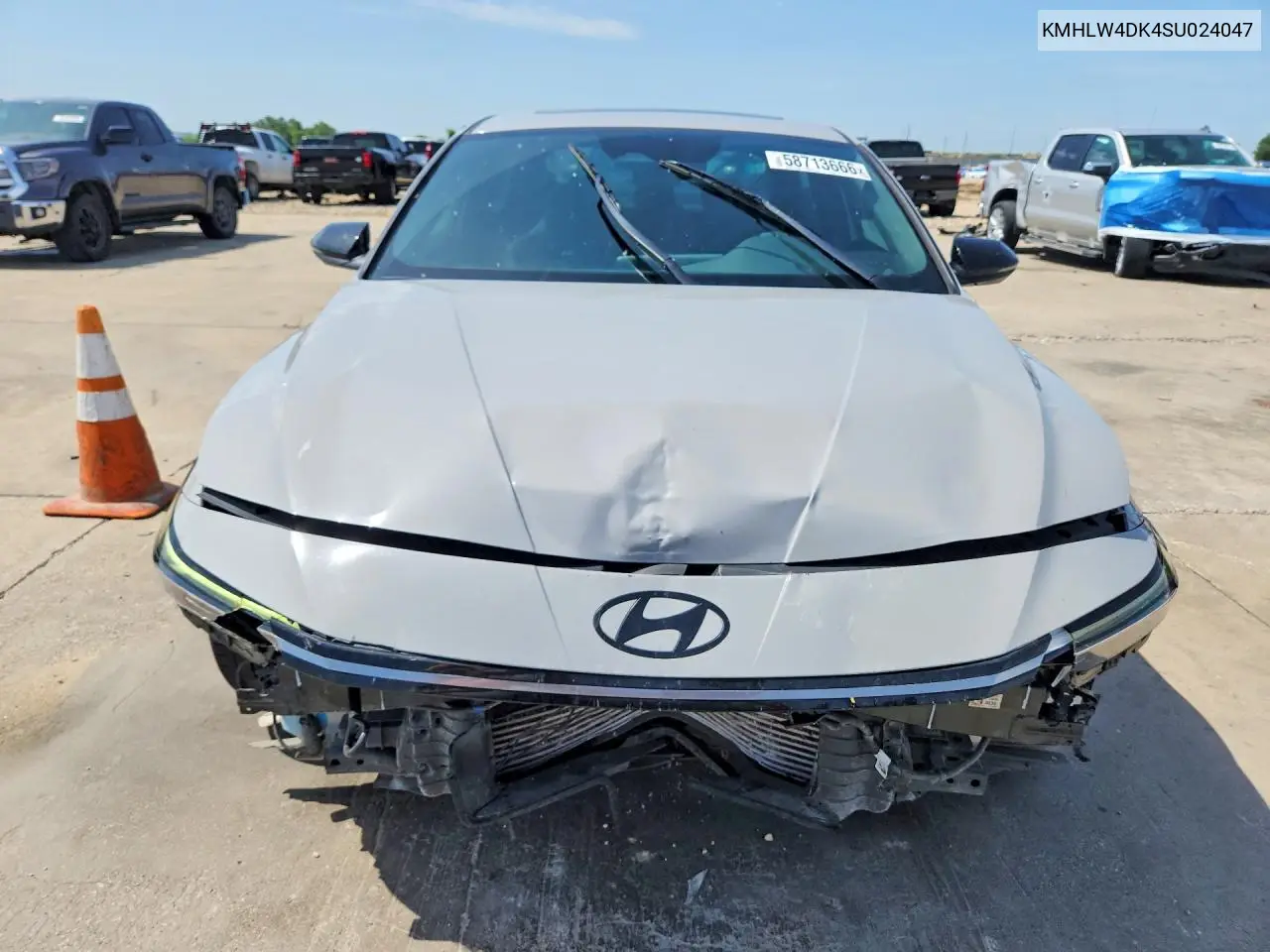2025 Hyundai Elantra N Base VIN: KMHLW4DK4SU024047 Lot: 58713666