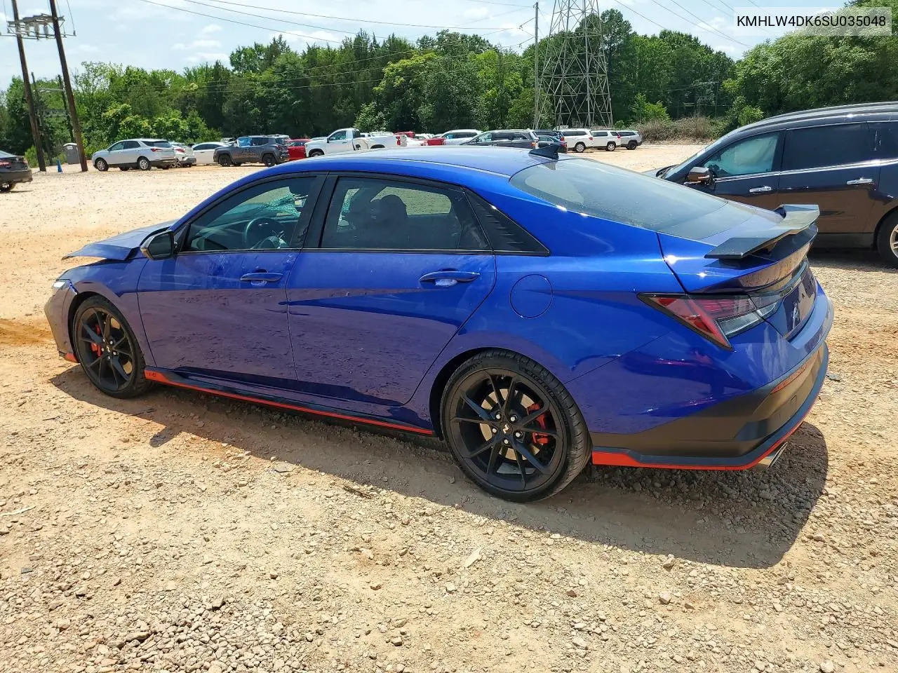 2025 Hyundai Elantra N Base VIN: KMHLW4DK6SU035048 Lot: 58800556