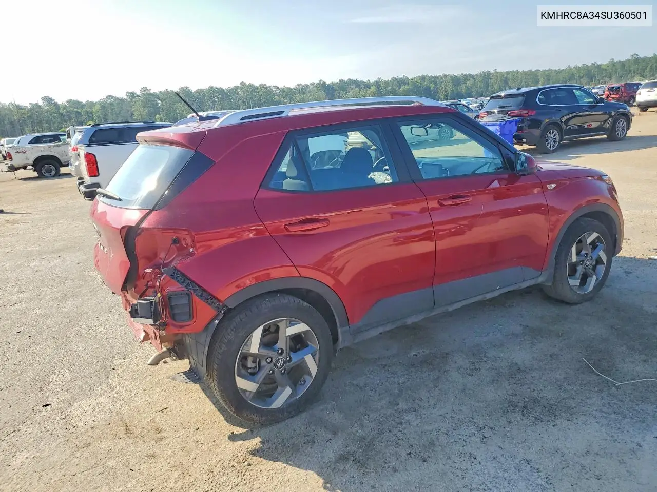 2025 Hyundai Venue Sel VIN: KMHRC8A34SU360501 Lot: 58971286