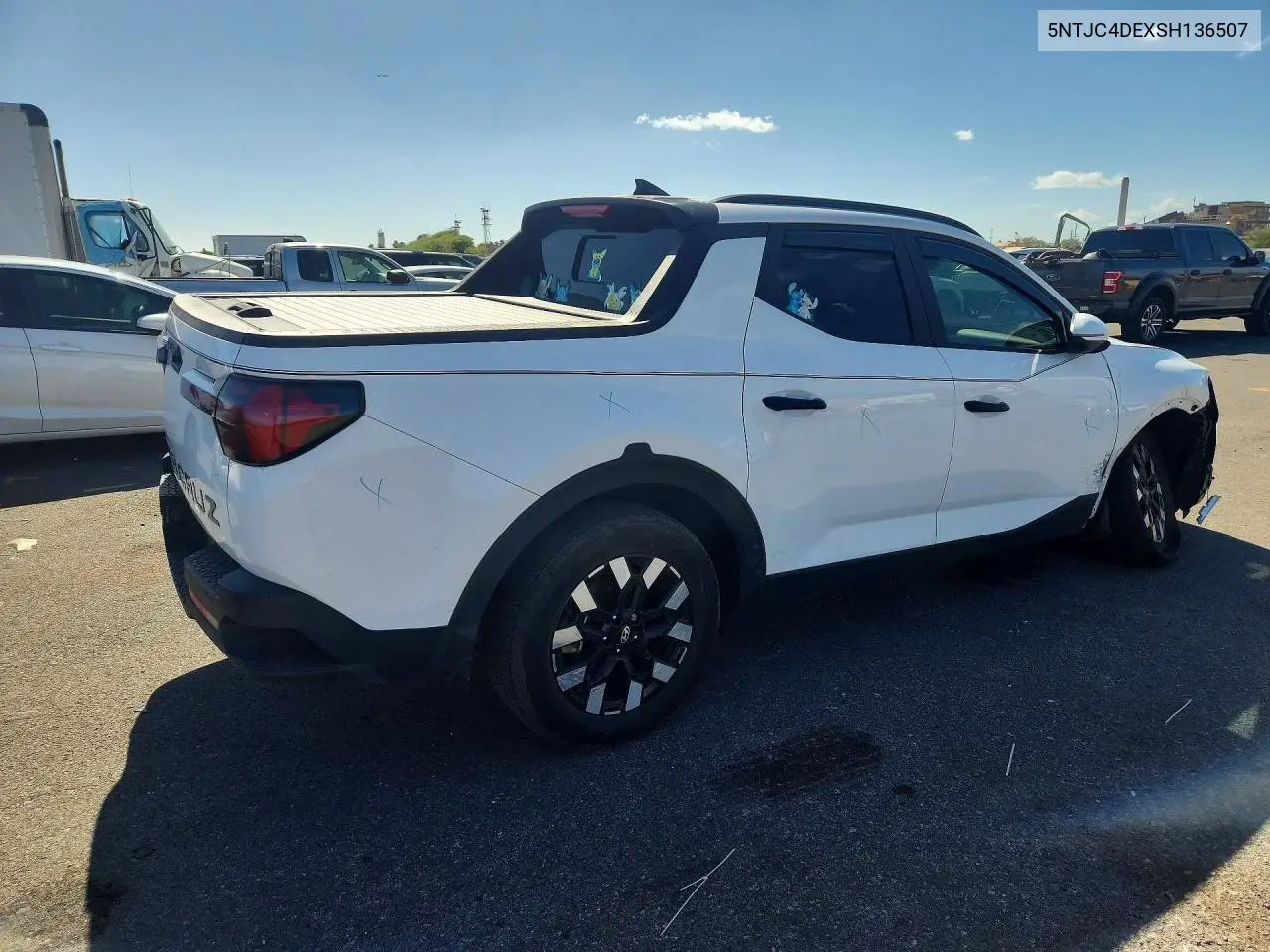 2025 Hyundai Santa Cruz Sel Activity VIN: 5NTJC4DEXSH136507 Lot: 60050356