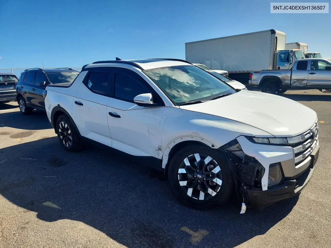 2025 Hyundai Santa Cruz Sel Activity VIN: 5NTJC4DEXSH136507 Lot: 60050356