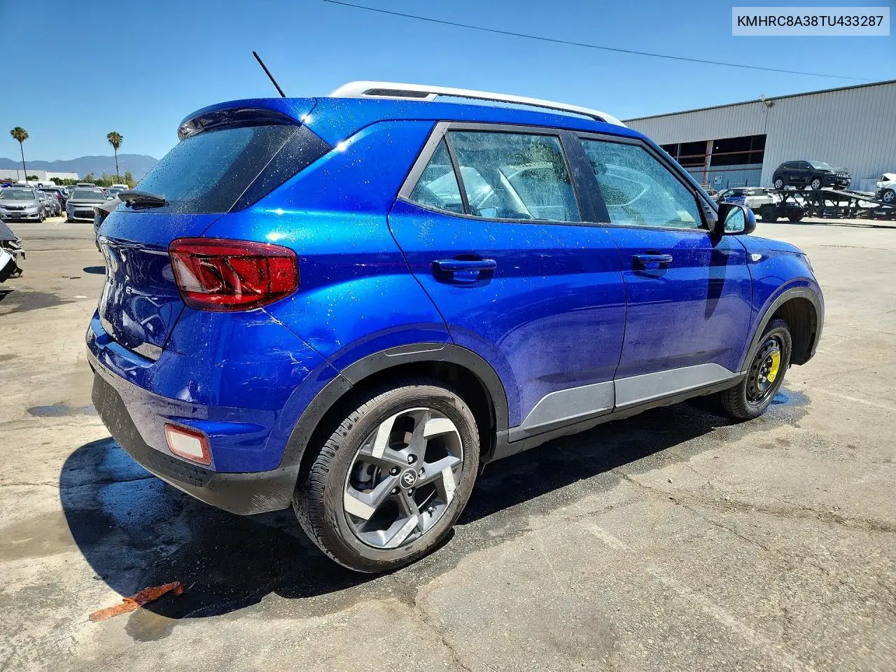 2026 Hyundai Venue Sel VIN: KMHRC8A38TU433287 Lot: 54338416