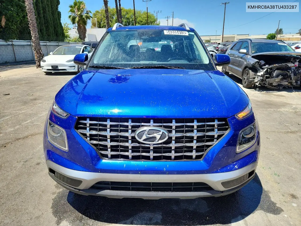 2026 Hyundai Venue Sel VIN: KMHRC8A38TU433287 Lot: 54338416