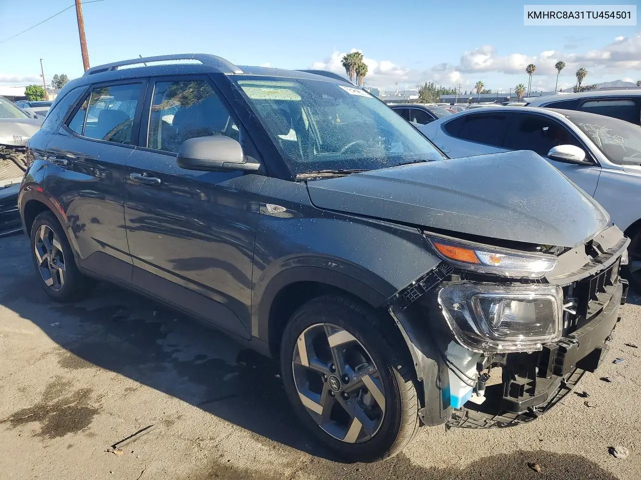 2026 Hyundai Venue Sel VIN: KMHRC8A31TU454501 Lot: 55252786