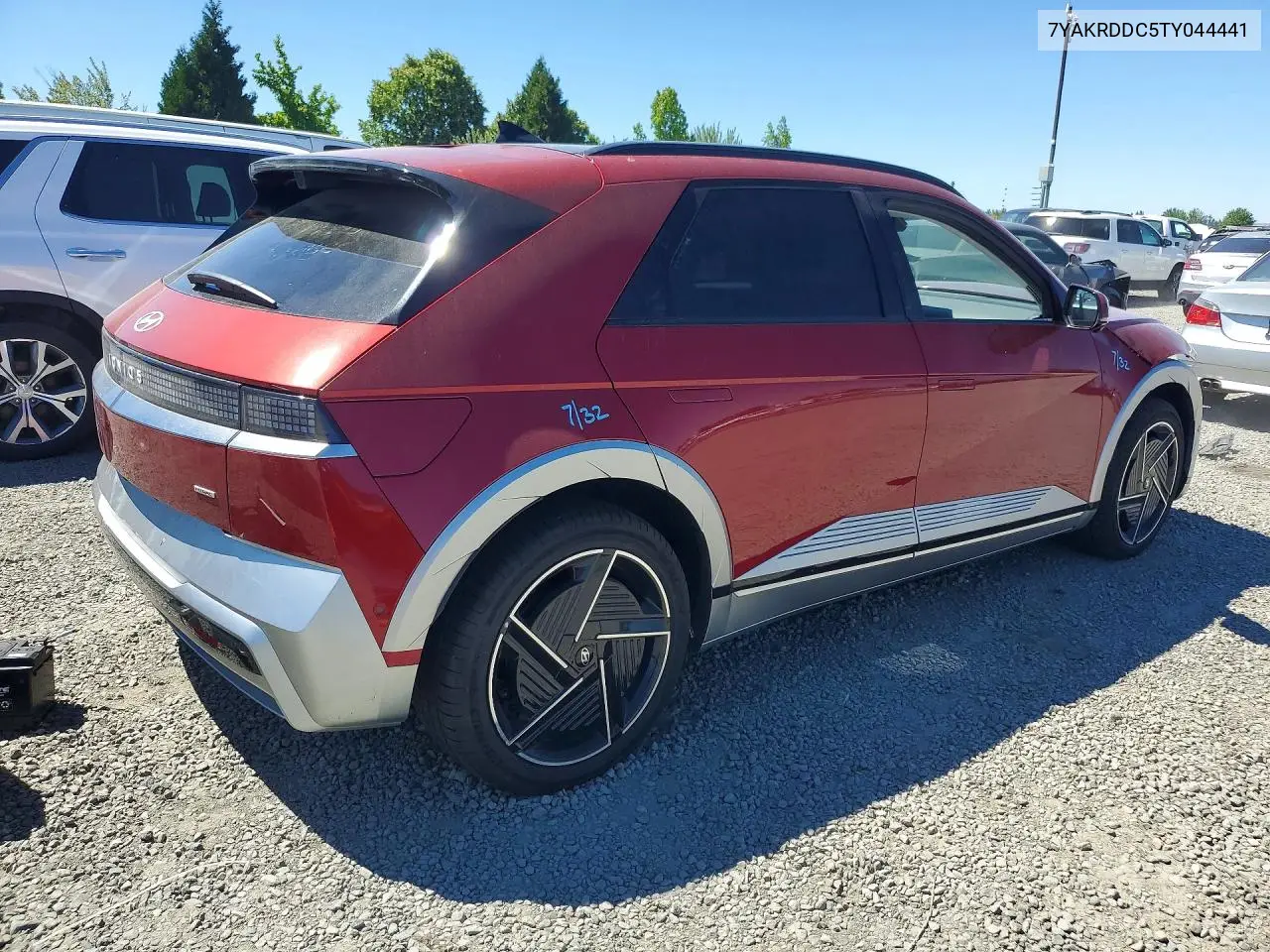 2026 Hyundai Ioniq 5 Limited VIN: 7YAKRDDC5TY044441 Lot: 56986136