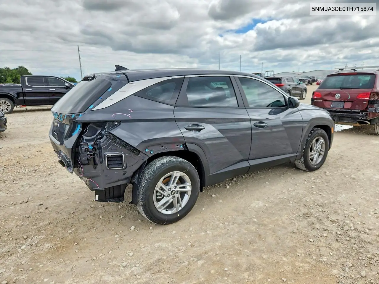 2026 Hyundai Tucson Se VIN: 5NMJA3DE0TH715874 Lot: 57409396