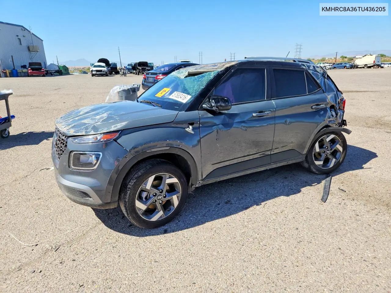 2026 Hyundai Venue Sel VIN: KMHRC8A36TU436205 Lot: 57683416