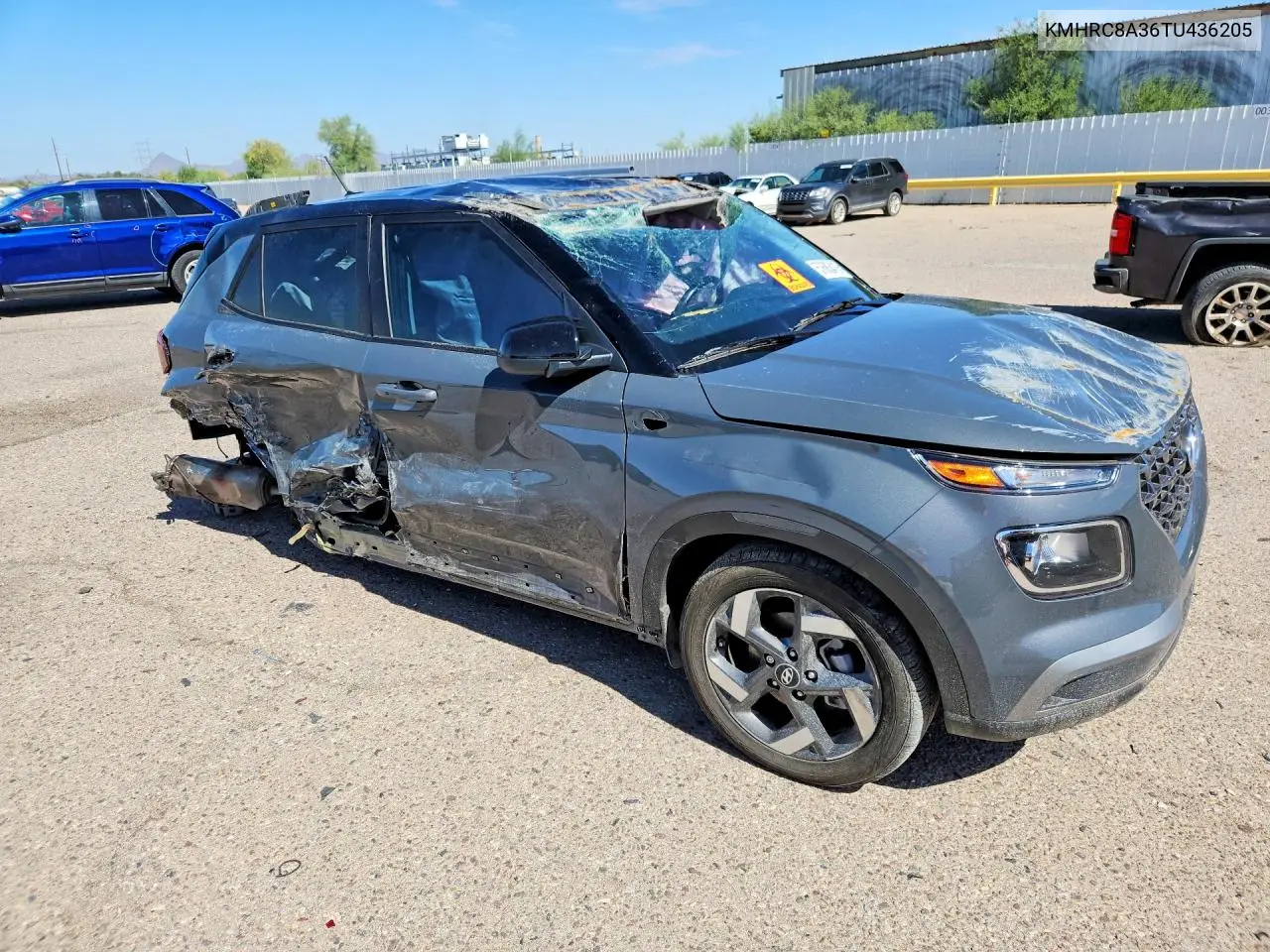2026 Hyundai Venue Sel VIN: KMHRC8A36TU436205 Lot: 57683416
