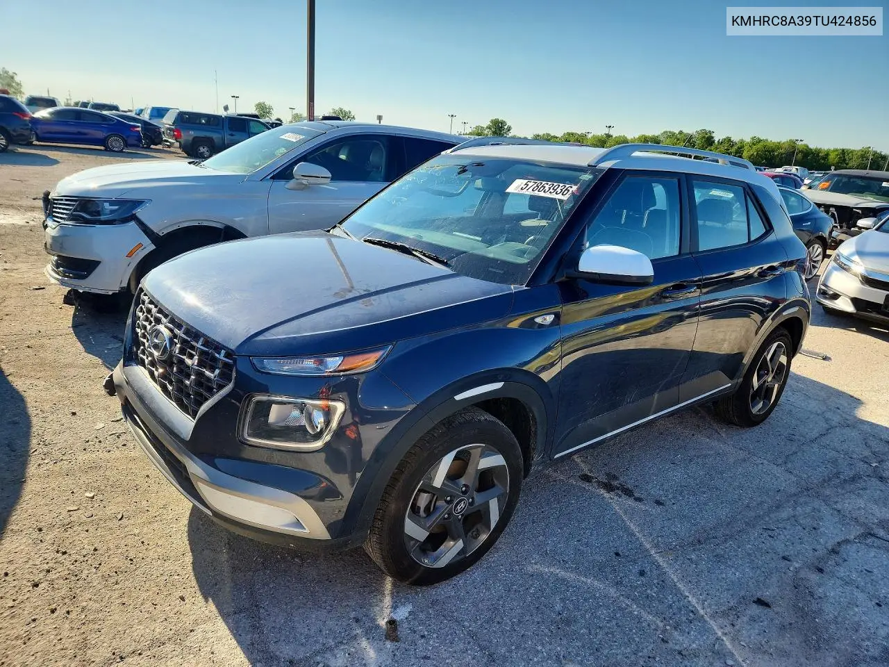 2026 Hyundai Venue Sel VIN: KMHRC8A39TU424856 Lot: 57863936
