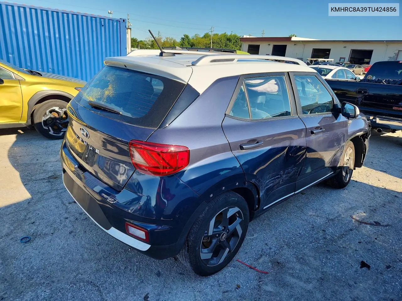 2026 Hyundai Venue Sel VIN: KMHRC8A39TU424856 Lot: 57863936