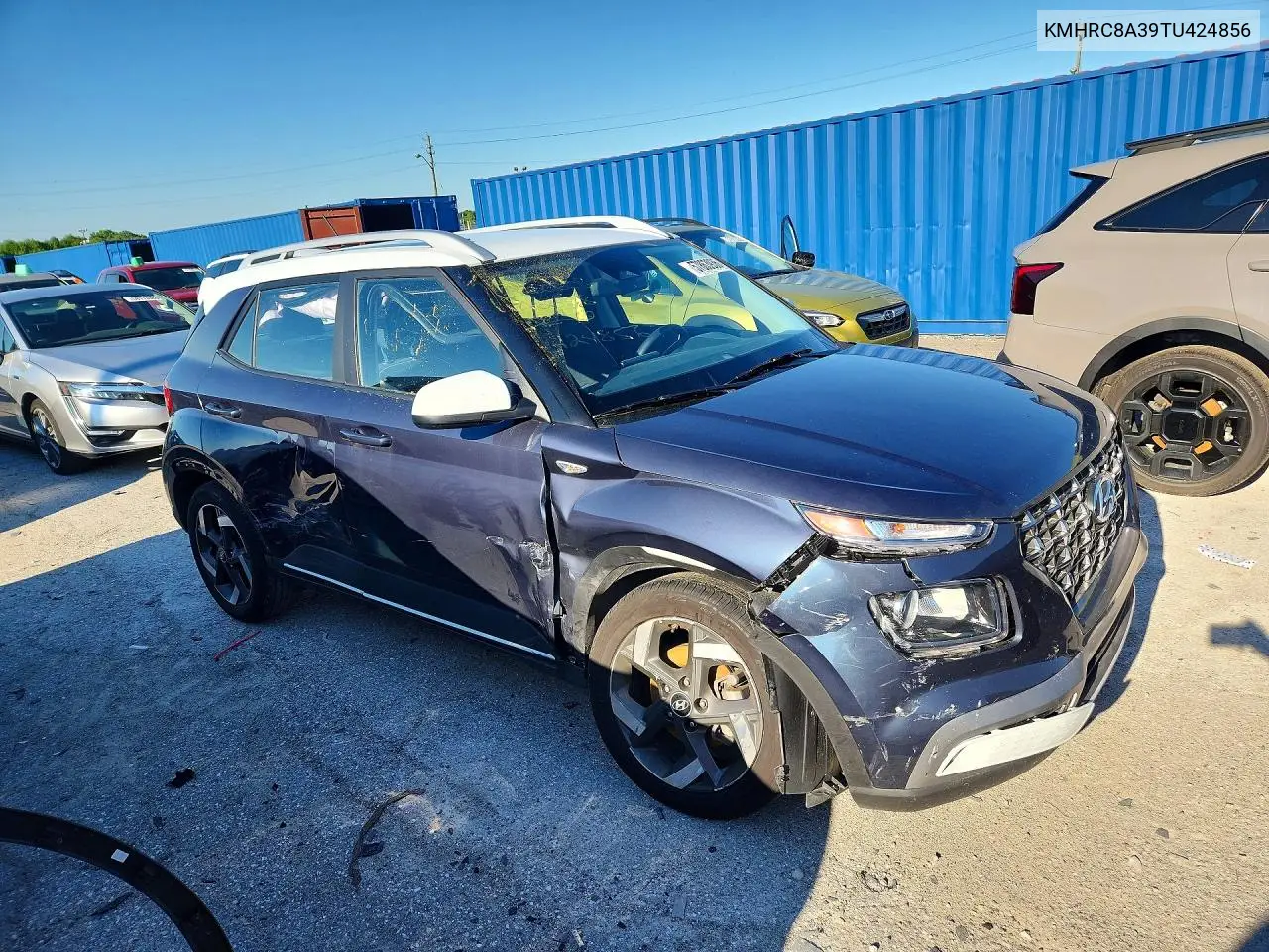 2026 Hyundai Venue Sel VIN: KMHRC8A39TU424856 Lot: 57863936