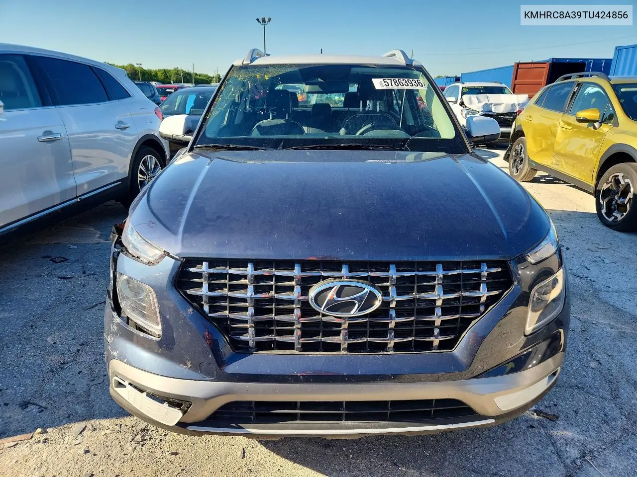 2026 Hyundai Venue Sel VIN: KMHRC8A39TU424856 Lot: 57863936