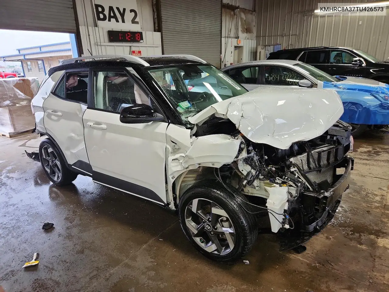 2026 Hyundai Venue Sel VIN: KMHRC8A37TU426573 Lot: 58552806