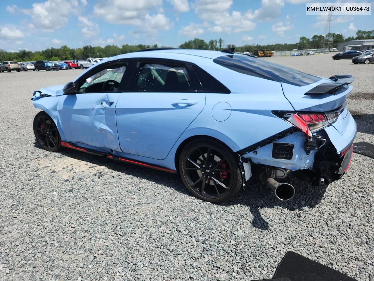 2026 Hyundai Elantra N Base VIN: KMHLW4DK1TU036478 Lot: 59314916