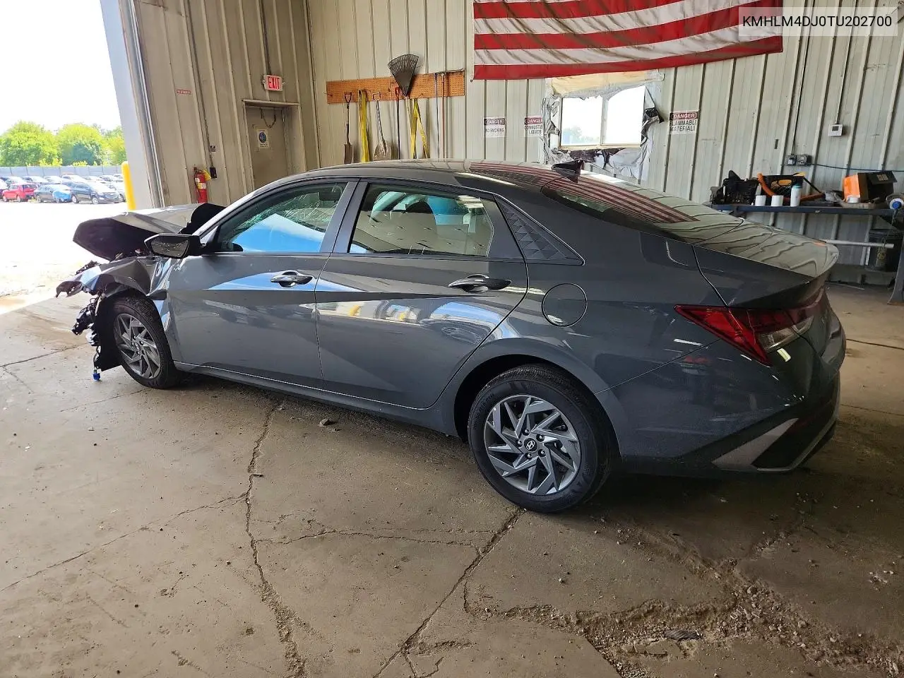 2026 Hyundai Elantra Hybrid Blue VIN: KMHLM4DJ0TU202700 Lot: 60298686