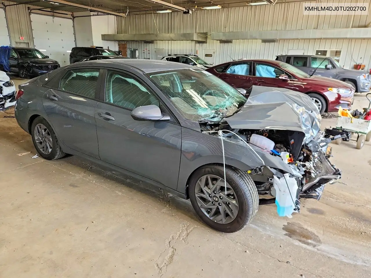 2026 Hyundai Elantra Hybrid Blue VIN: KMHLM4DJ0TU202700 Lot: 60298686