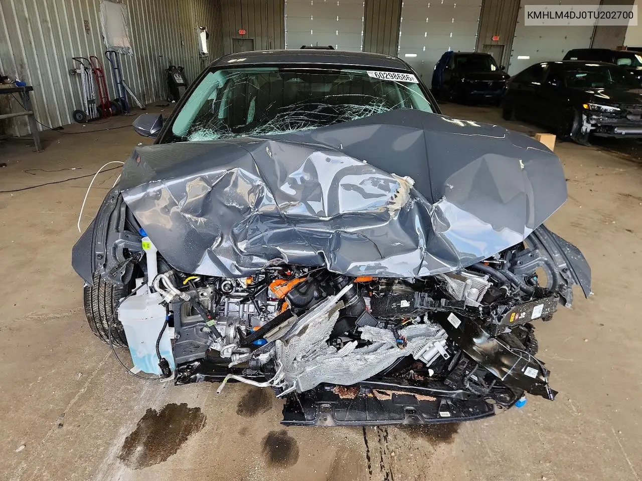 2026 Hyundai Elantra Hybrid Blue VIN: KMHLM4DJ0TU202700 Lot: 60298686