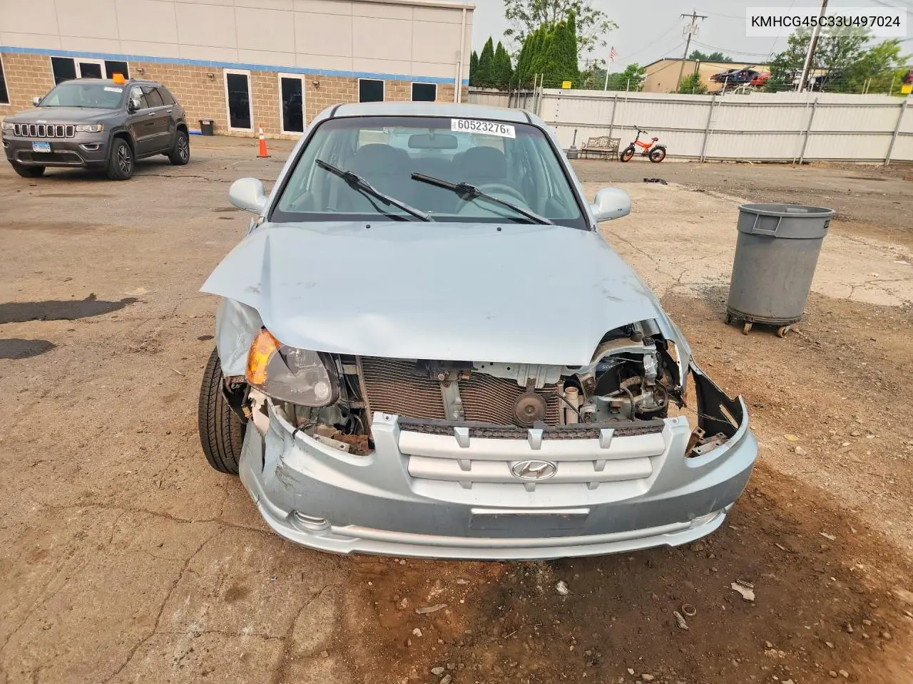 2003 Hyundai Accent Gl VIN: KMHCG45C33U497024 Lot: 60523276