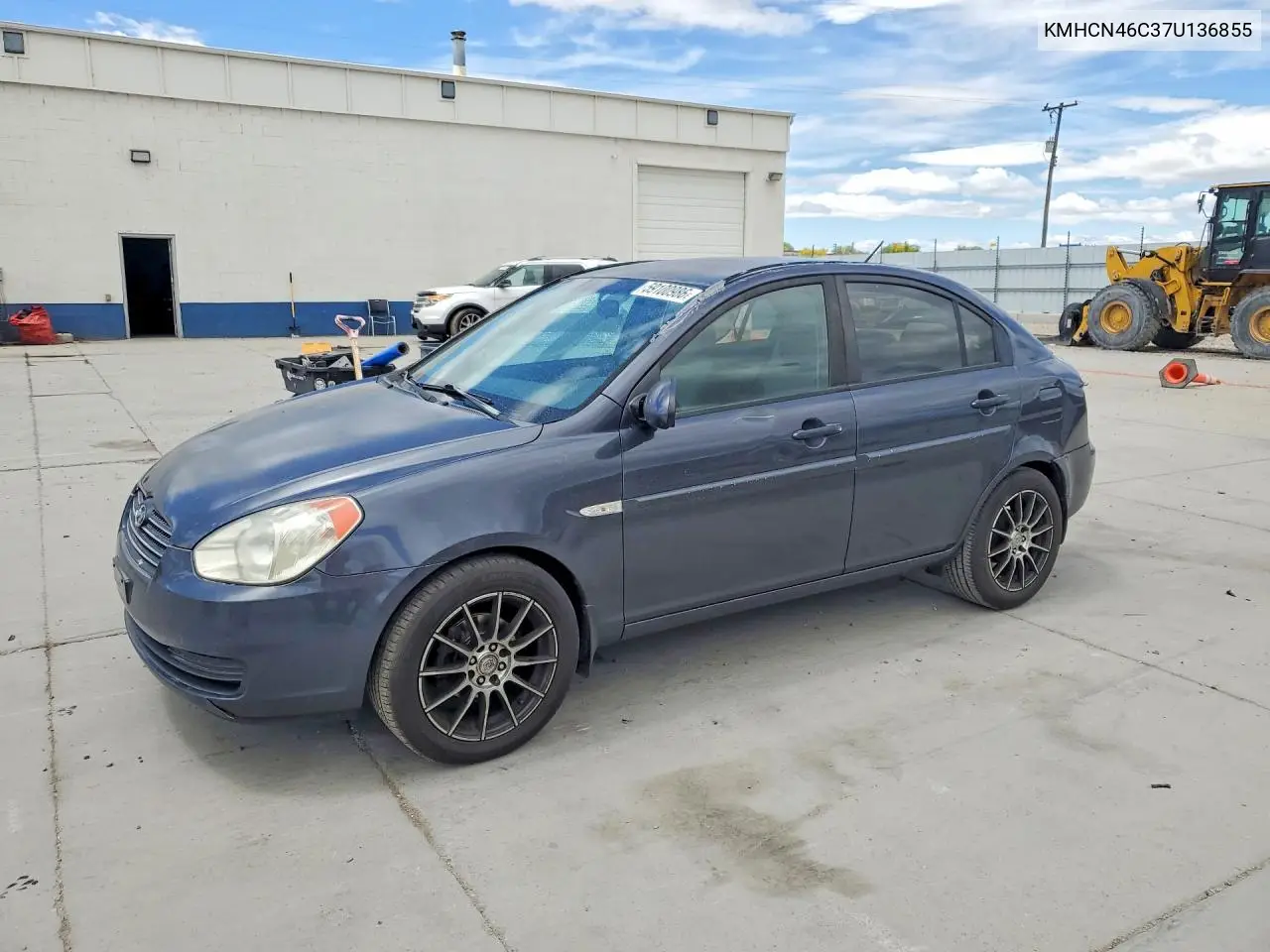 2007 Hyundai Accent Gls VIN: KMHCN46C37U136855 Lot: 59100986