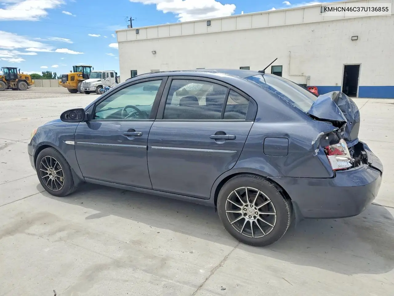 2007 Hyundai Accent Gls VIN: KMHCN46C37U136855 Lot: 59100986