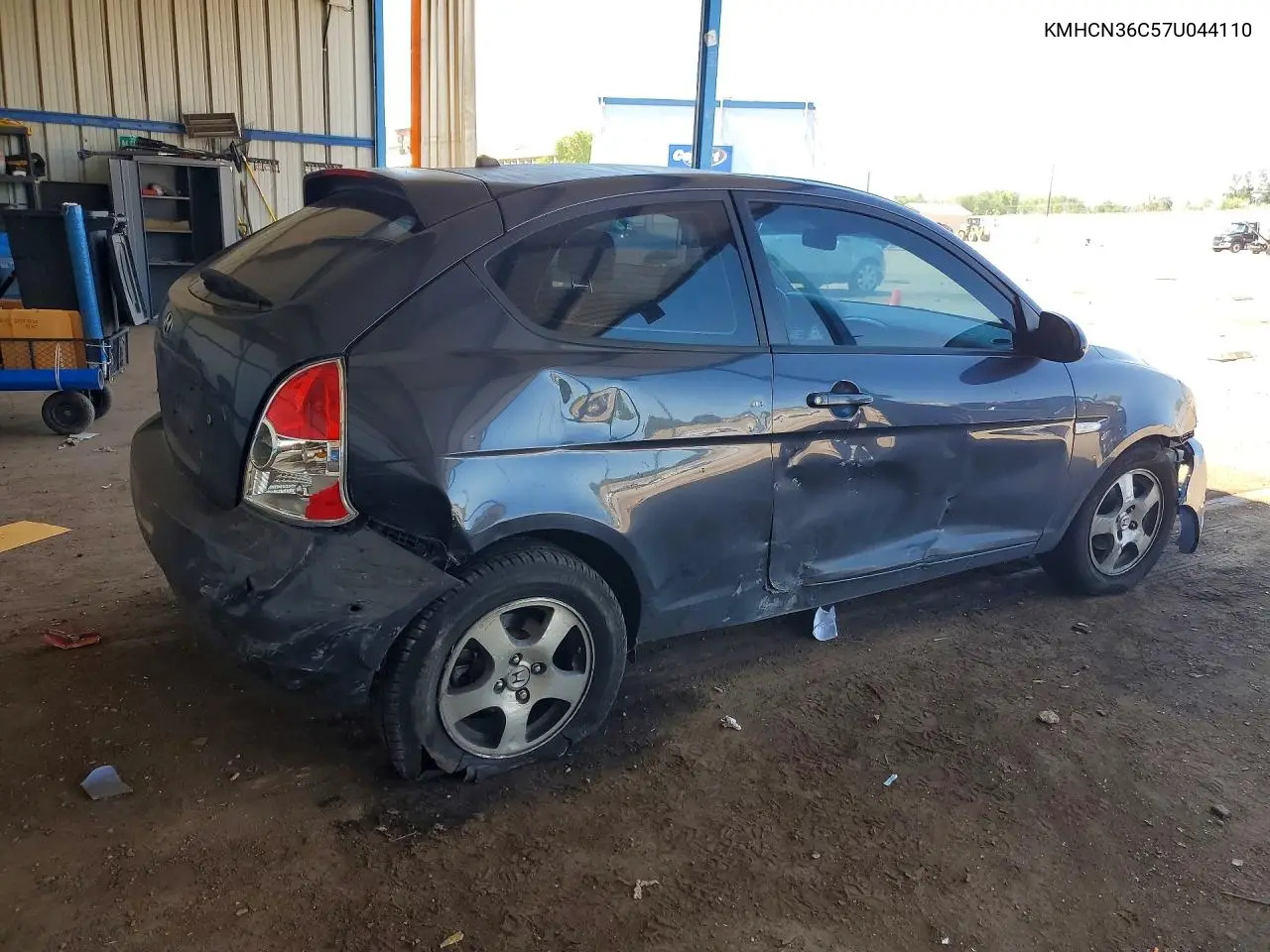 2007 Hyundai Accent Se VIN: KMHCN36C57U044110 Lot: 60775396
