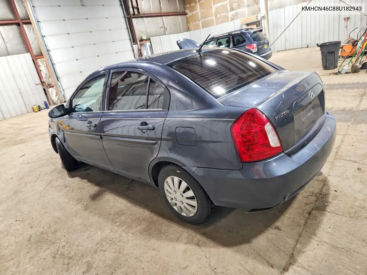 2008 Hyundai Accent Gls VIN: KMHCN46C88U182943 Lot: 61148626