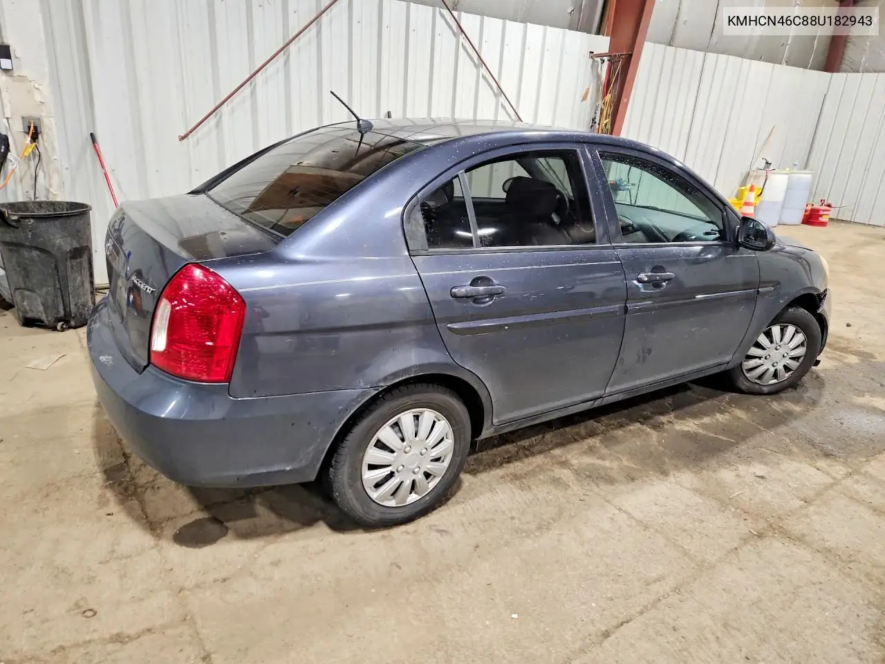 2008 Hyundai Accent Gls VIN: KMHCN46C88U182943 Lot: 61148626