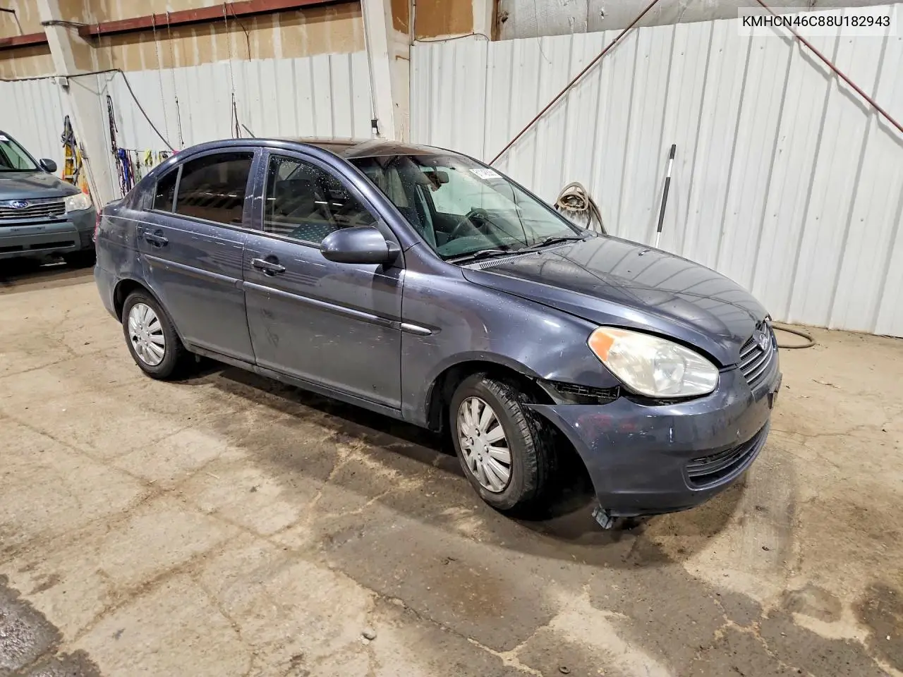 2008 Hyundai Accent Gls VIN: KMHCN46C88U182943 Lot: 61148626