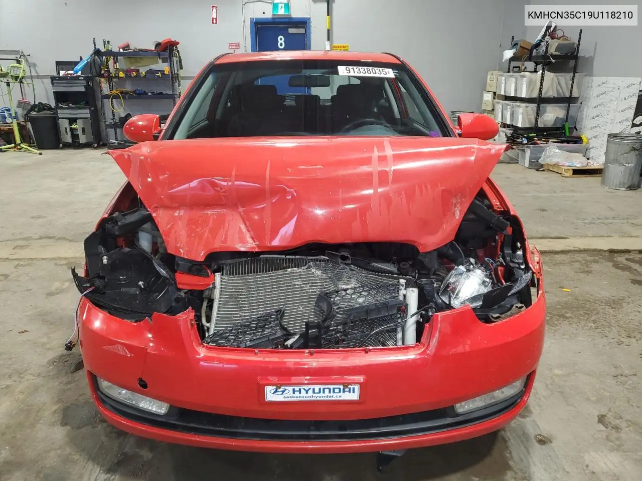 KMHCN35C19U118210 2009 Hyundai Accent Se