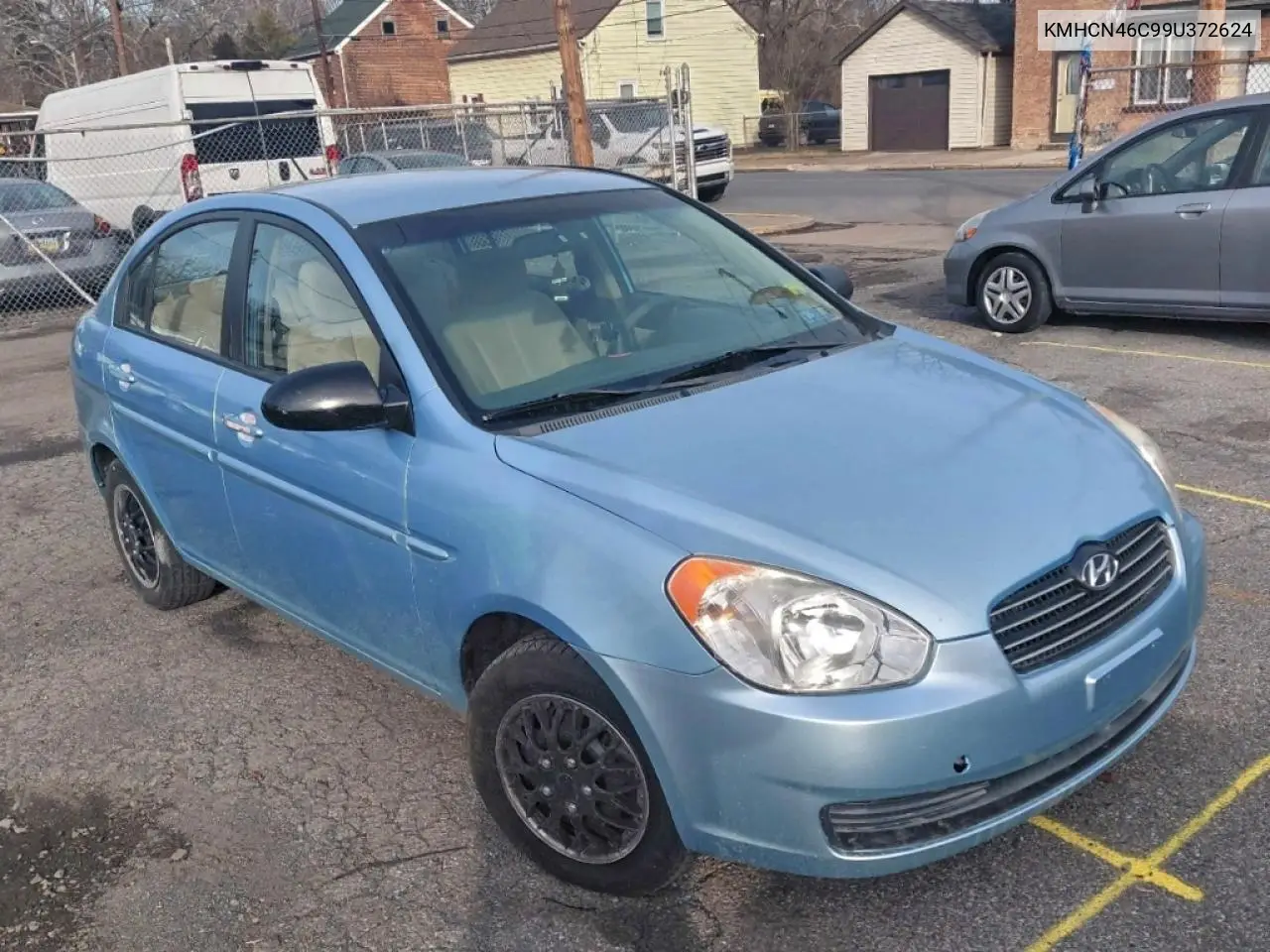 KMHCN46C99U372624 2009 Hyundai Accent Gls