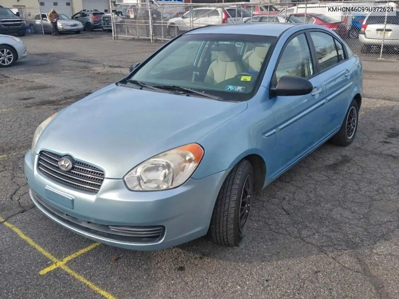 KMHCN46C99U372624 2009 Hyundai Accent Gls