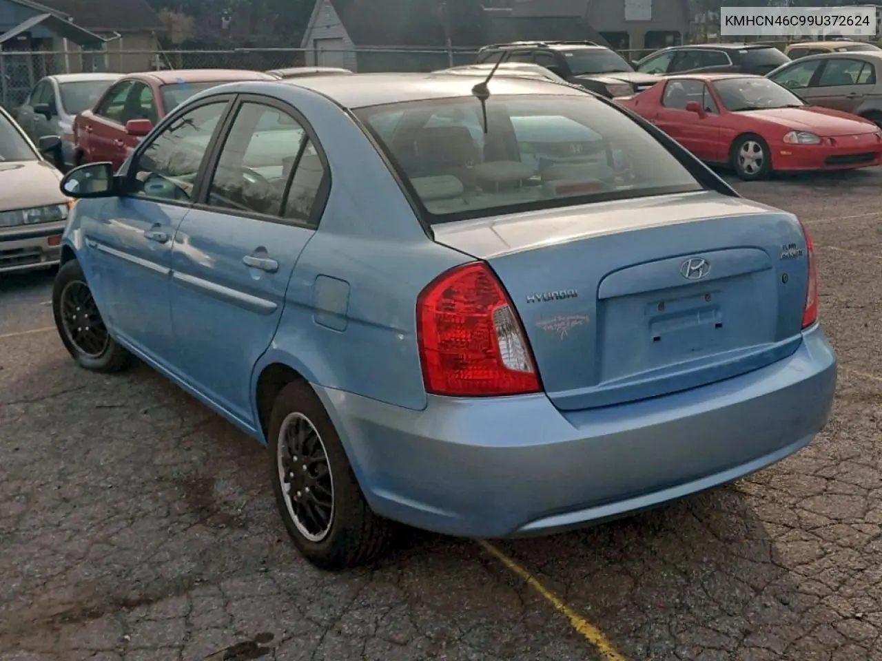 KMHCN46C99U372624 2009 Hyundai Accent Gls