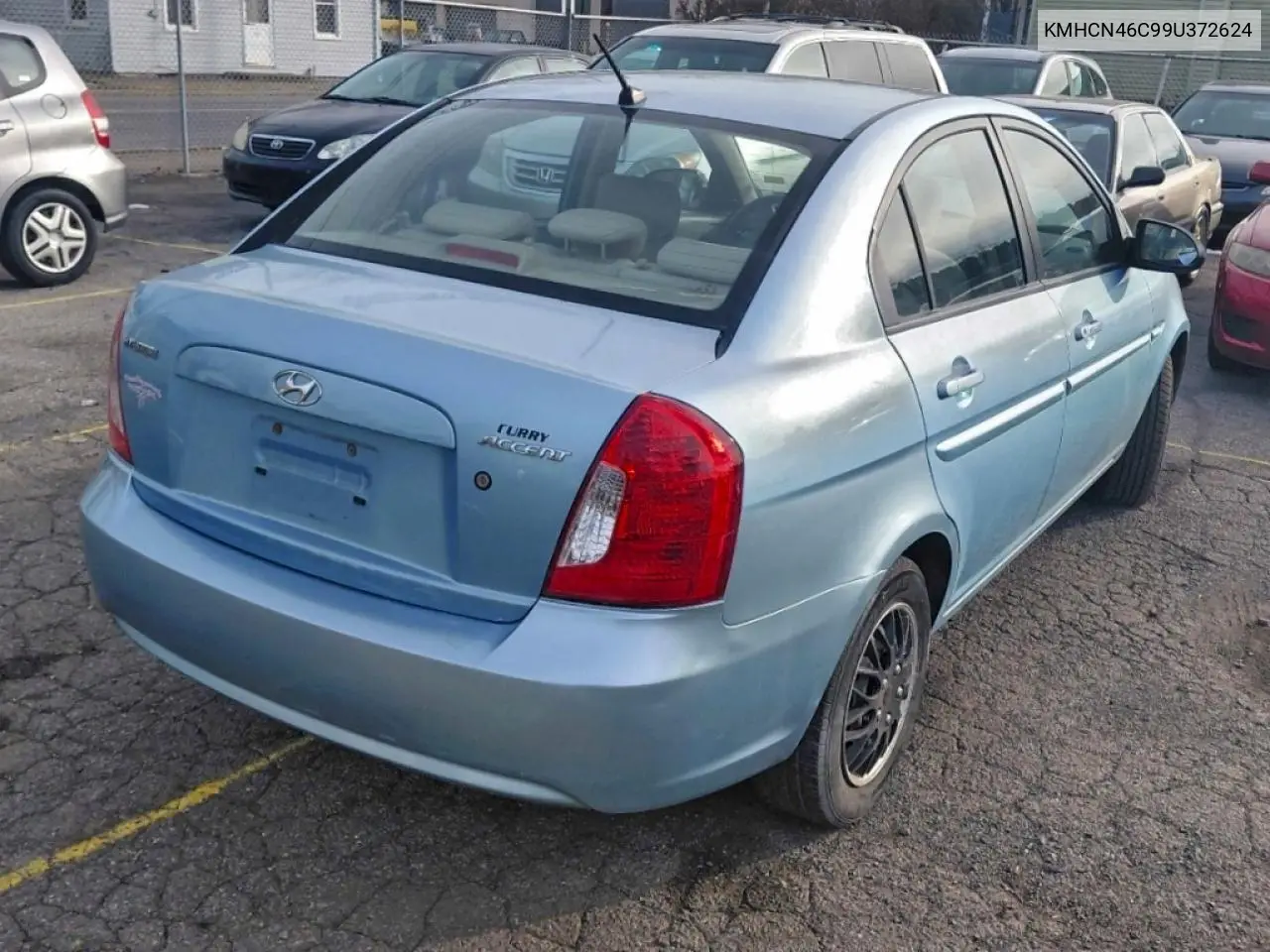 KMHCN46C99U372624 2009 Hyundai Accent Gls