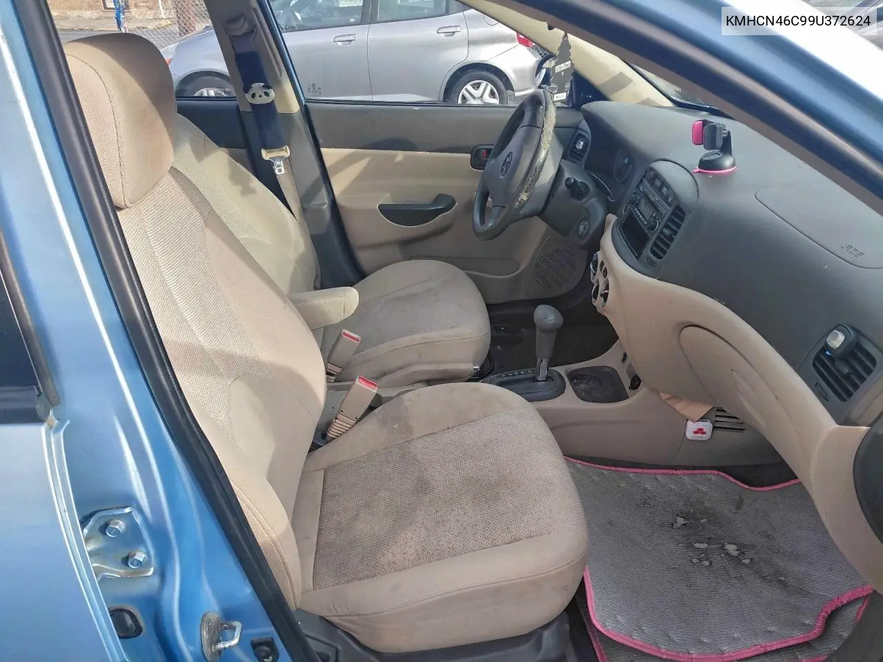 KMHCN46C99U372624 2009 Hyundai Accent Gls