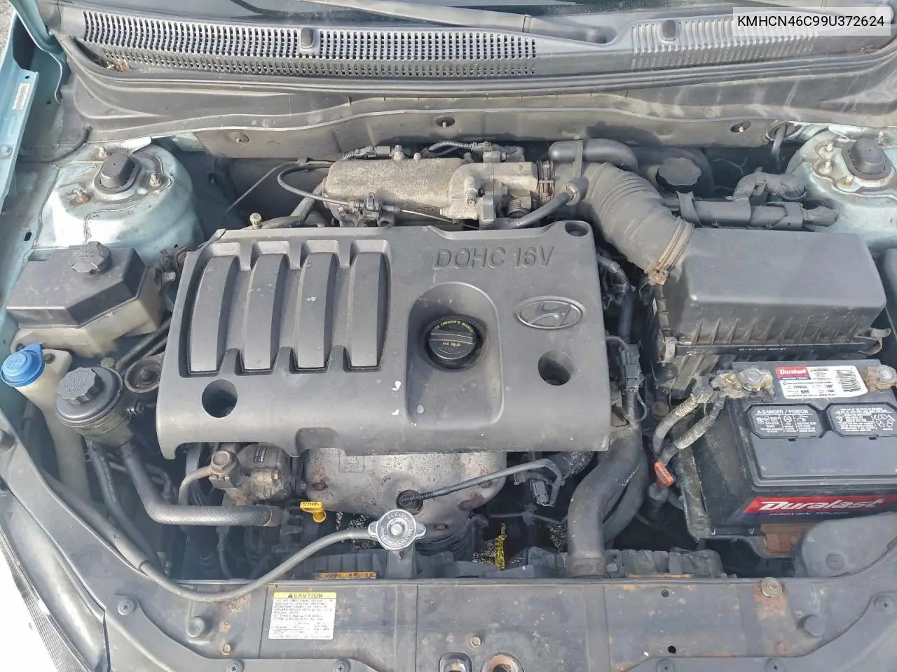 KMHCN46C99U372624 2009 Hyundai Accent Gls