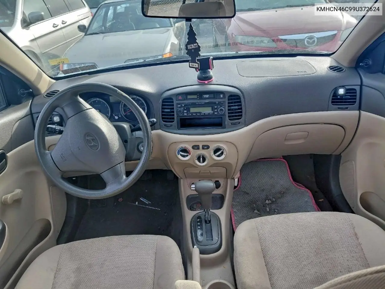 KMHCN46C99U372624 2009 Hyundai Accent Gls