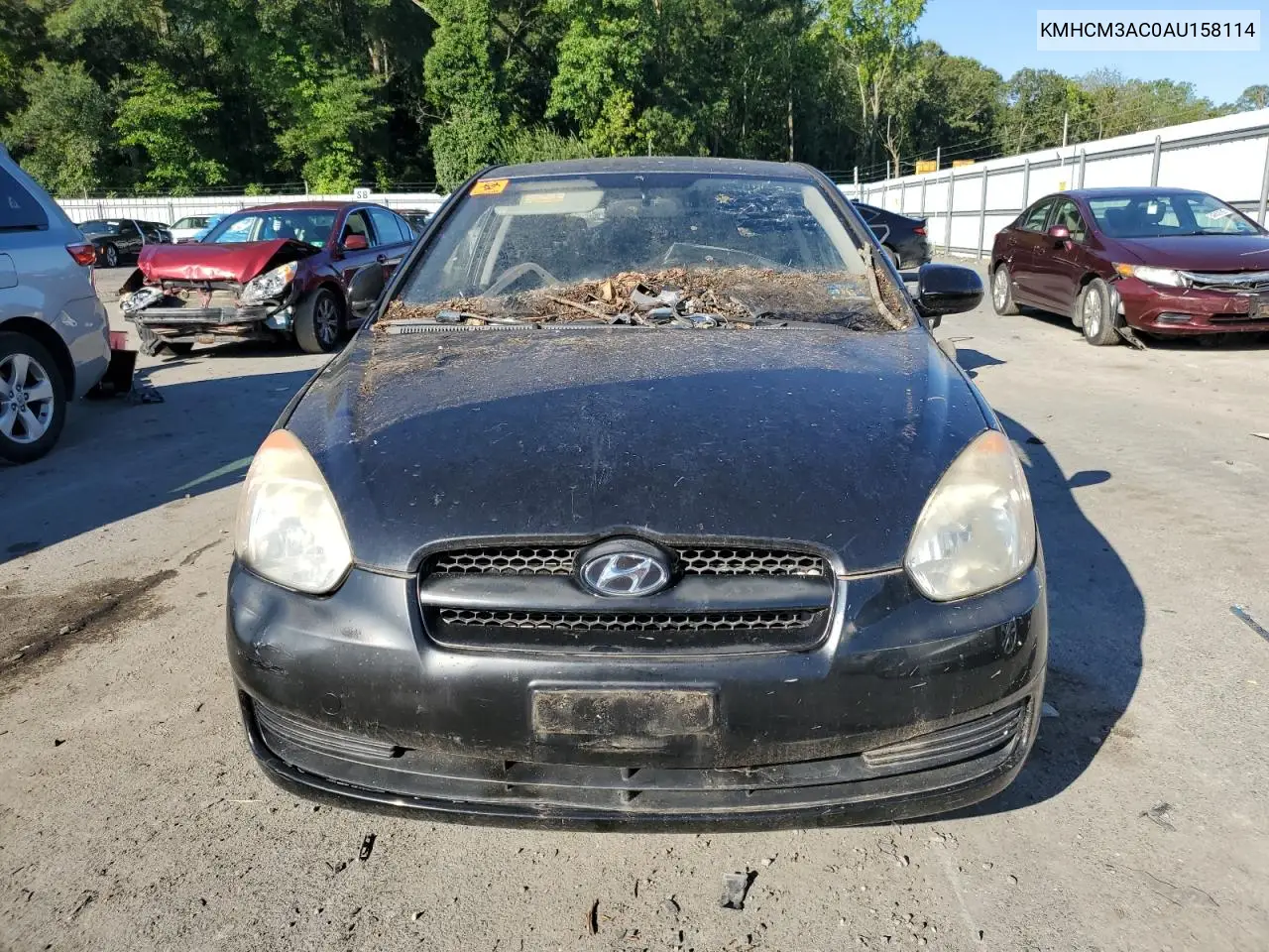 KMHCM3AC0AU158114 2010 Hyundai Accent Blue