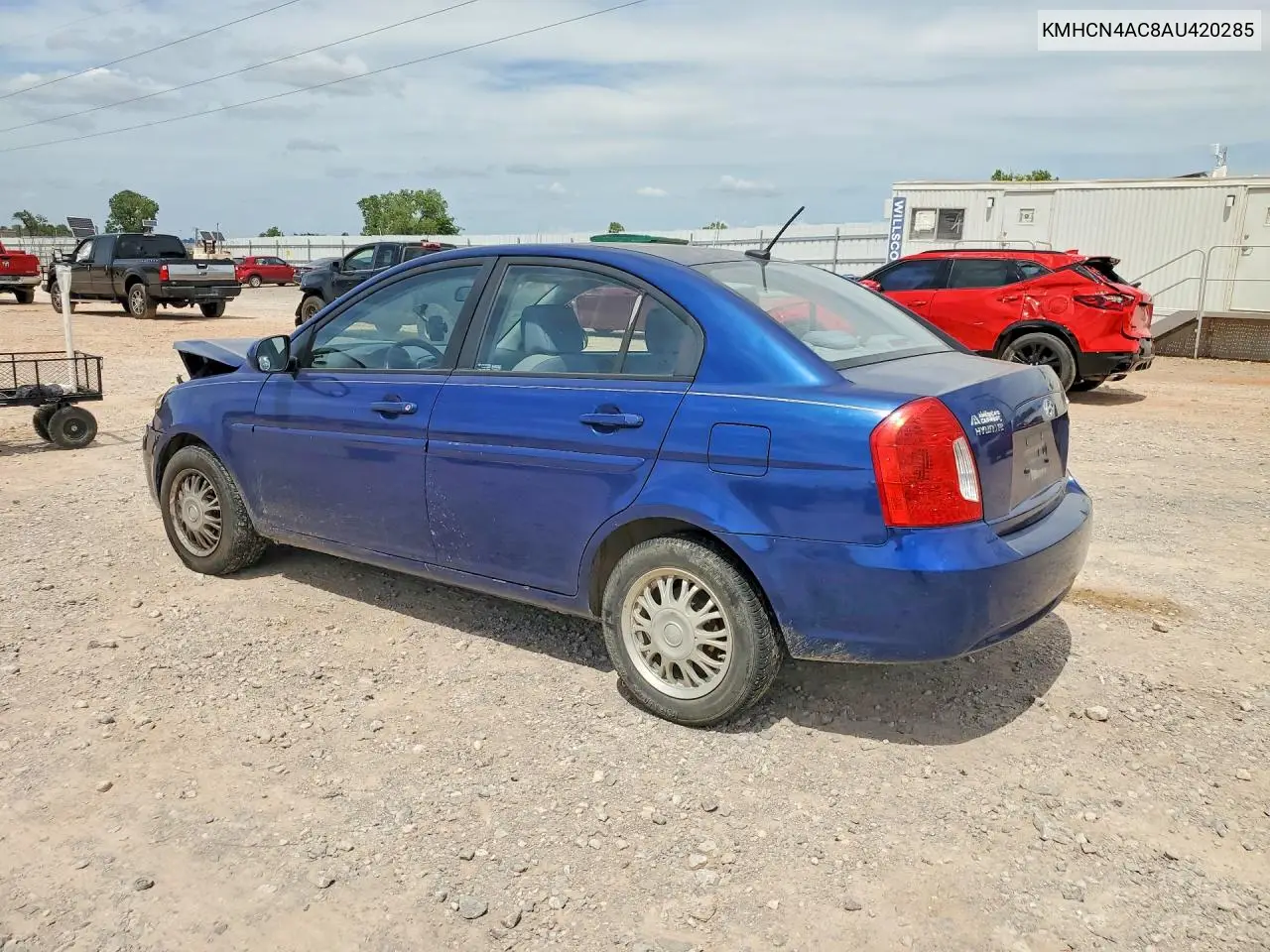 2010 Hyundai Accent Gls VIN: KMHCN4AC8AU420285 Lot: 59223136