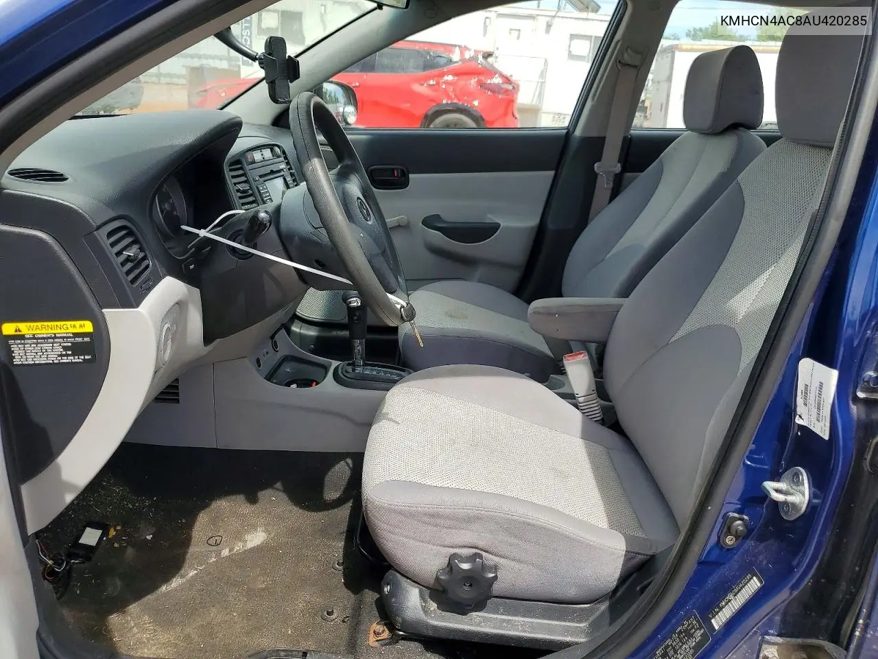 2010 Hyundai Accent Gls VIN: KMHCN4AC8AU420285 Lot: 59223136