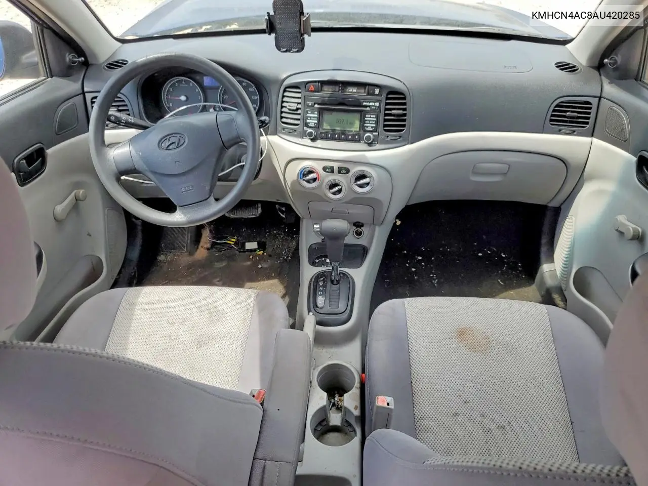 2010 Hyundai Accent Gls VIN: KMHCN4AC8AU420285 Lot: 59223136