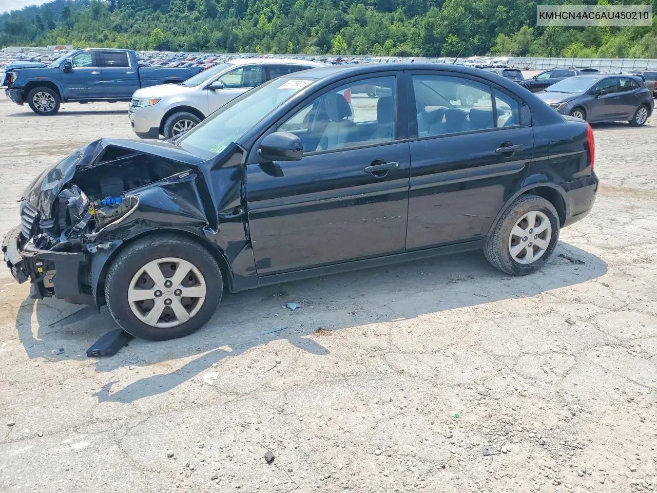 2010 Hyundai Accent Gls VIN: KMHCN4AC6AU450210 Lot: 60753416