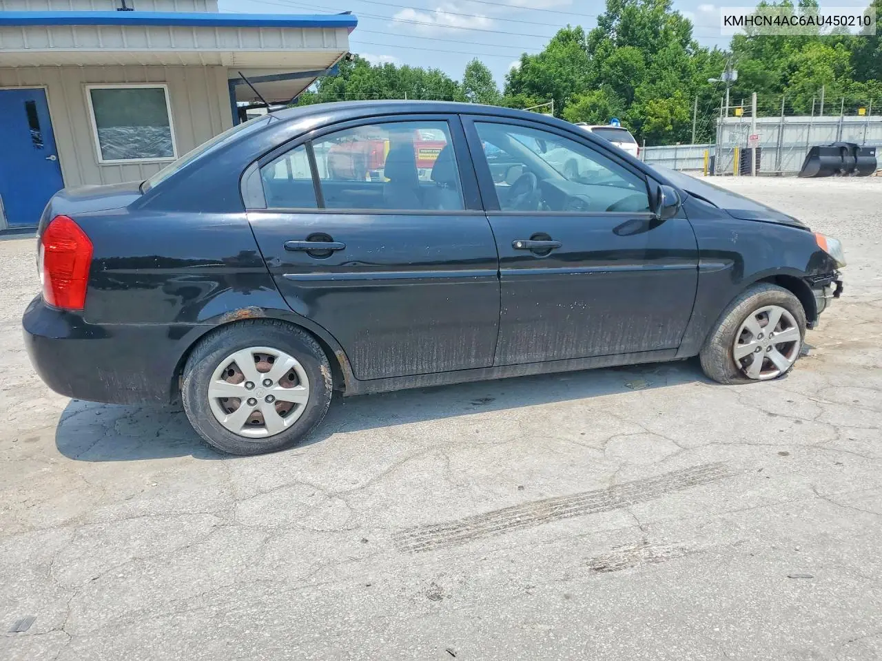 2010 Hyundai Accent Gls VIN: KMHCN4AC6AU450210 Lot: 60753416