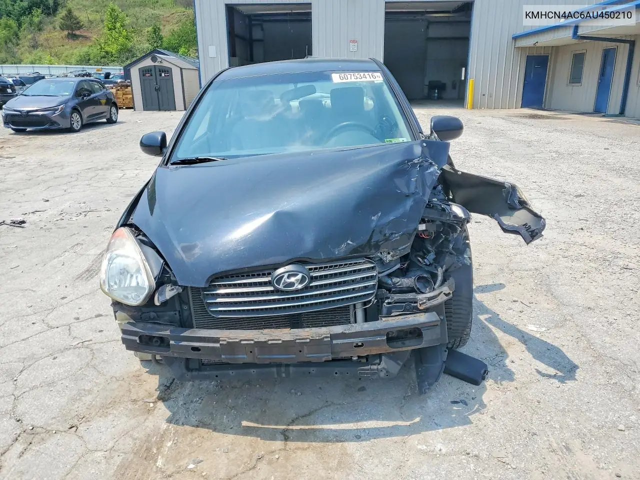 2010 Hyundai Accent Gls VIN: KMHCN4AC6AU450210 Lot: 60753416