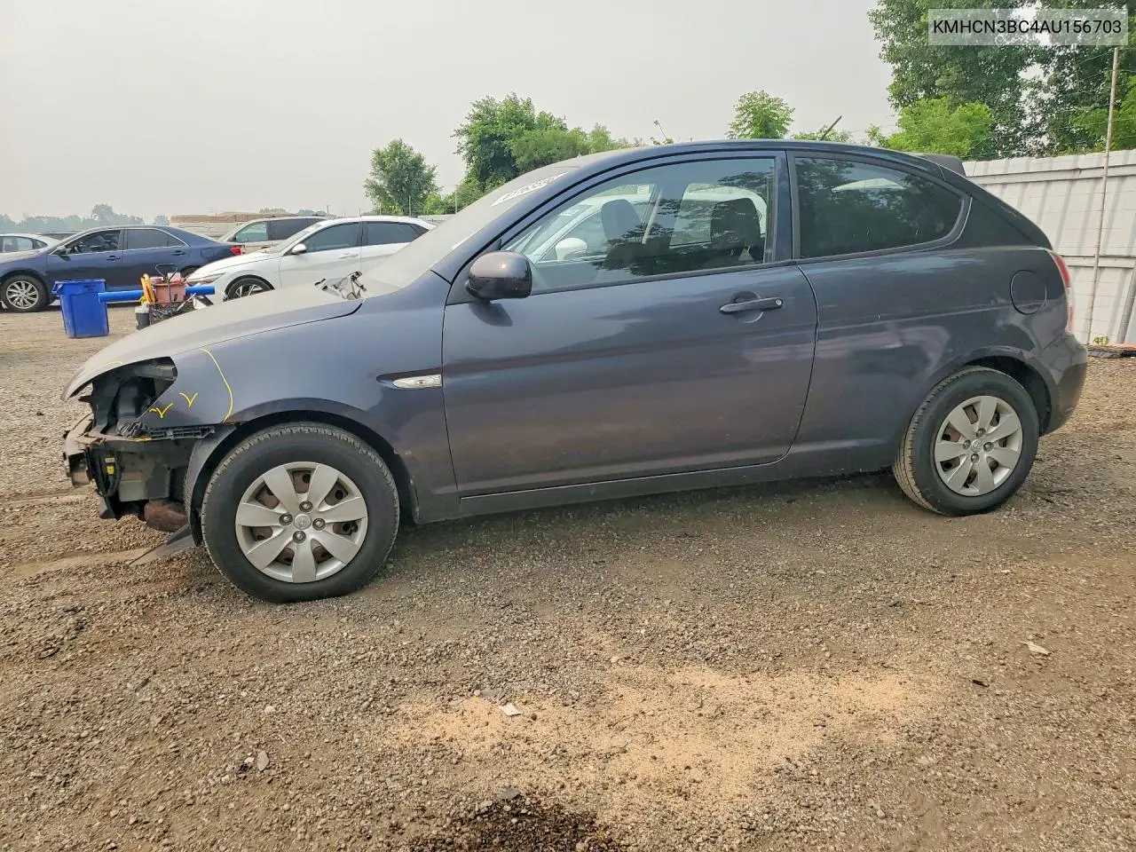 2010 Hyundai Accent Se VIN: KMHCN3BC4AU156703 Lot: 61163596