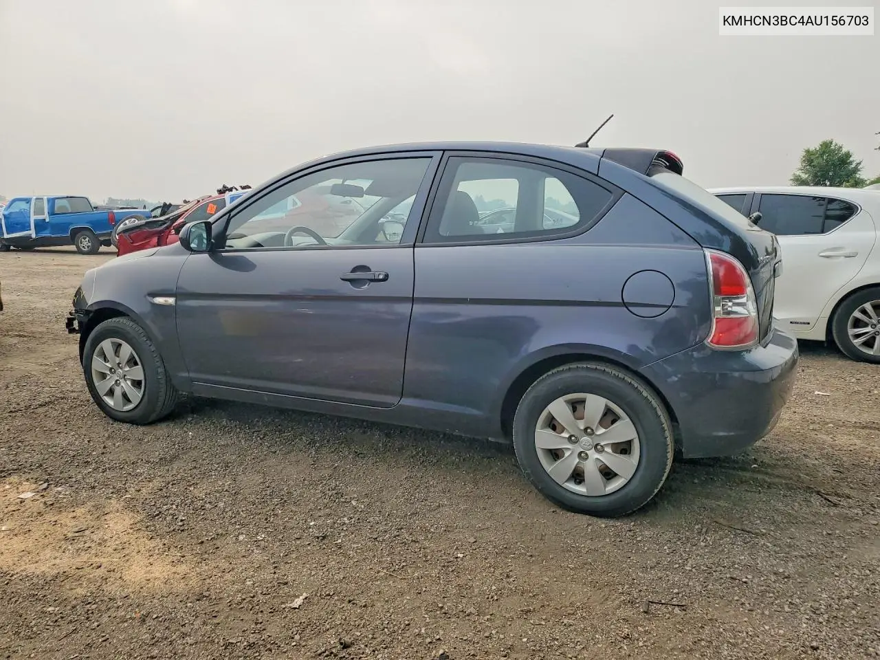 2010 Hyundai Accent Se VIN: KMHCN3BC4AU156703 Lot: 61163596