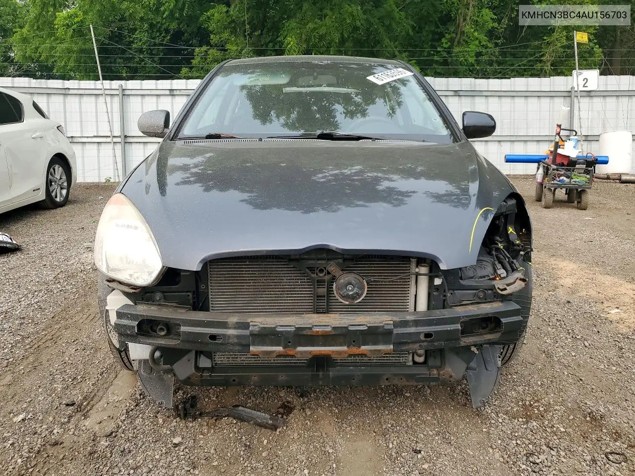 2010 Hyundai Accent Se VIN: KMHCN3BC4AU156703 Lot: 61163596
